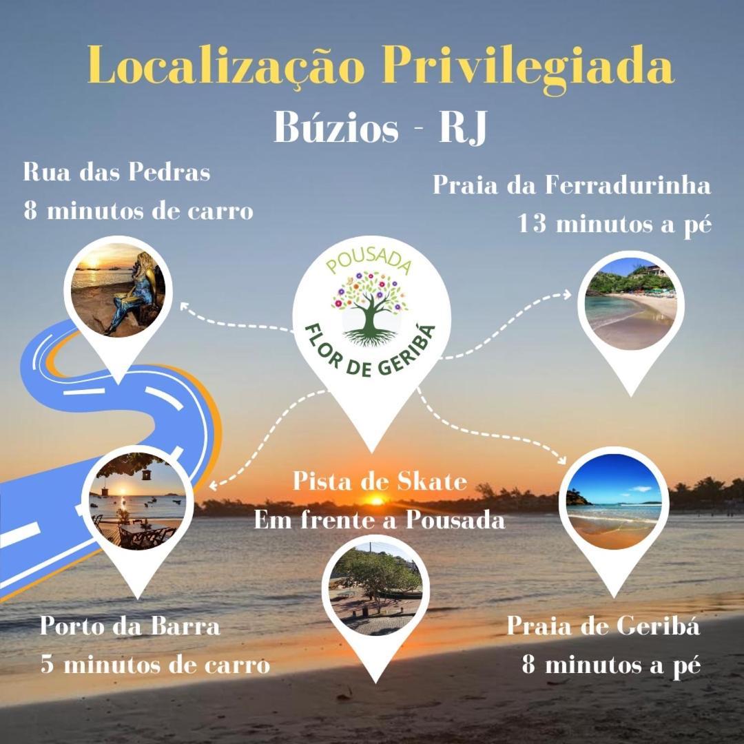 Pousada Flor De Geriba Búzios Eksteriør billede